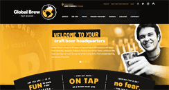 Desktop Screenshot of globalbrew.com